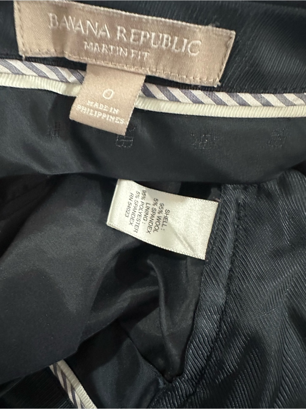Banana Republic Navy Dress Pants - Picture 4 of 4
